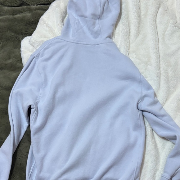 Nike Lavender Pullover Hoodie with White Logo - Picture 3 of 3